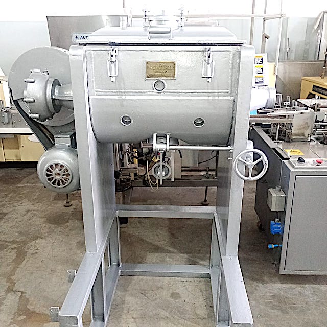 MEZCLADORA DOBLE HELICOIDAL 120 LITROS MEZCLADORA DOBLE HELICOIDAL 120 LITROS USADAS