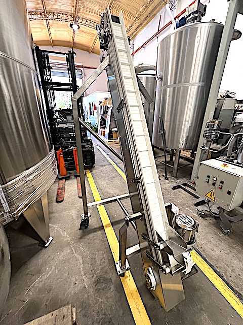 ELEVADOR DE BANDA JIRAFA ACERO INOXIDABLE USADOS