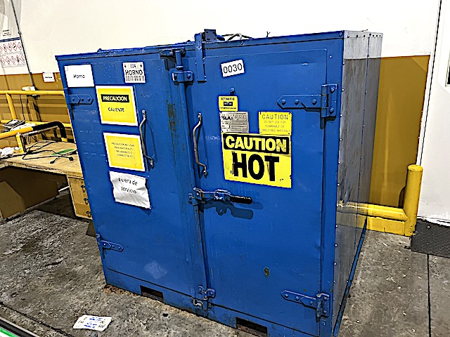 HORNO PARA CALENTAR TAMBORES USADOS