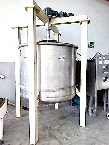 PAILA ACERO INOXIDABLE 3.800 LITROS USADAS