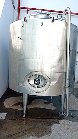TANQUE ACERO INOXIDABLE 4.500 LITROS USADOS