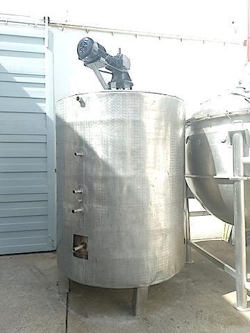 TANQUE ACERO INOXIDABLE 4.700 LITROS USADOS