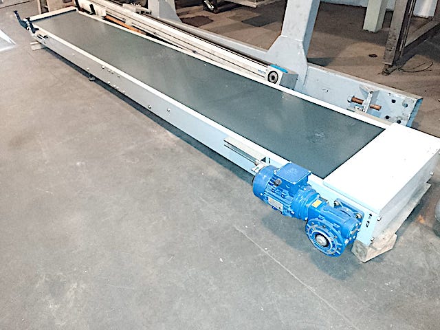 CINTA TRANSPORTADORA 4.200 MM. DE LARGO USADAS