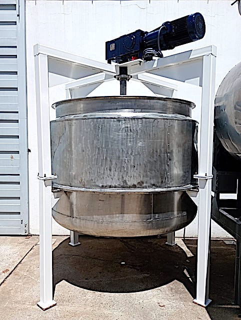 PAILA ACERO INOXIDABLE 3.800 LITROS USADAS